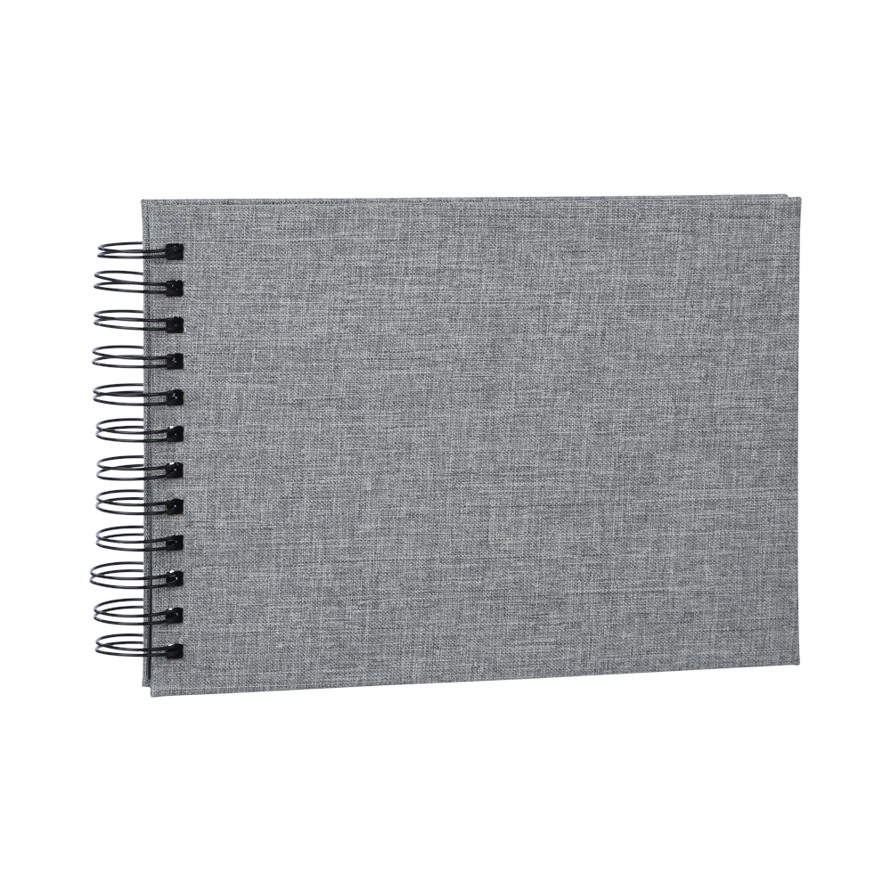 FOCUS Focus Essence Wire-O 23x17 Grey w. black sheets