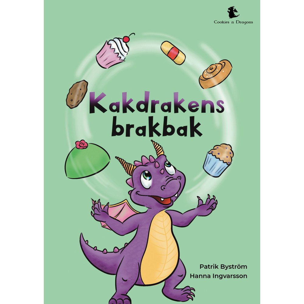 Patrik Byström Kakdrakens brakbak (bok, kartonnage)
