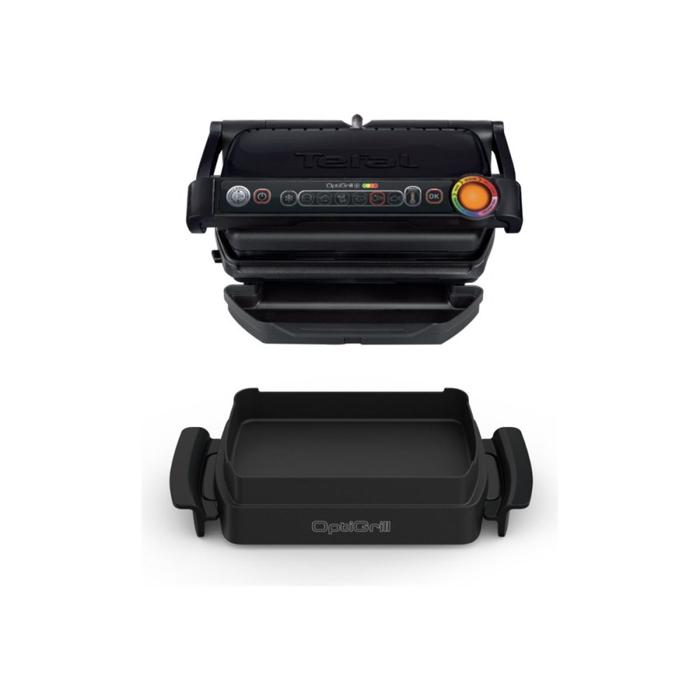 Tefal Tefal OptiGrill+ Snacking&Baking GC714834 - grill - svart