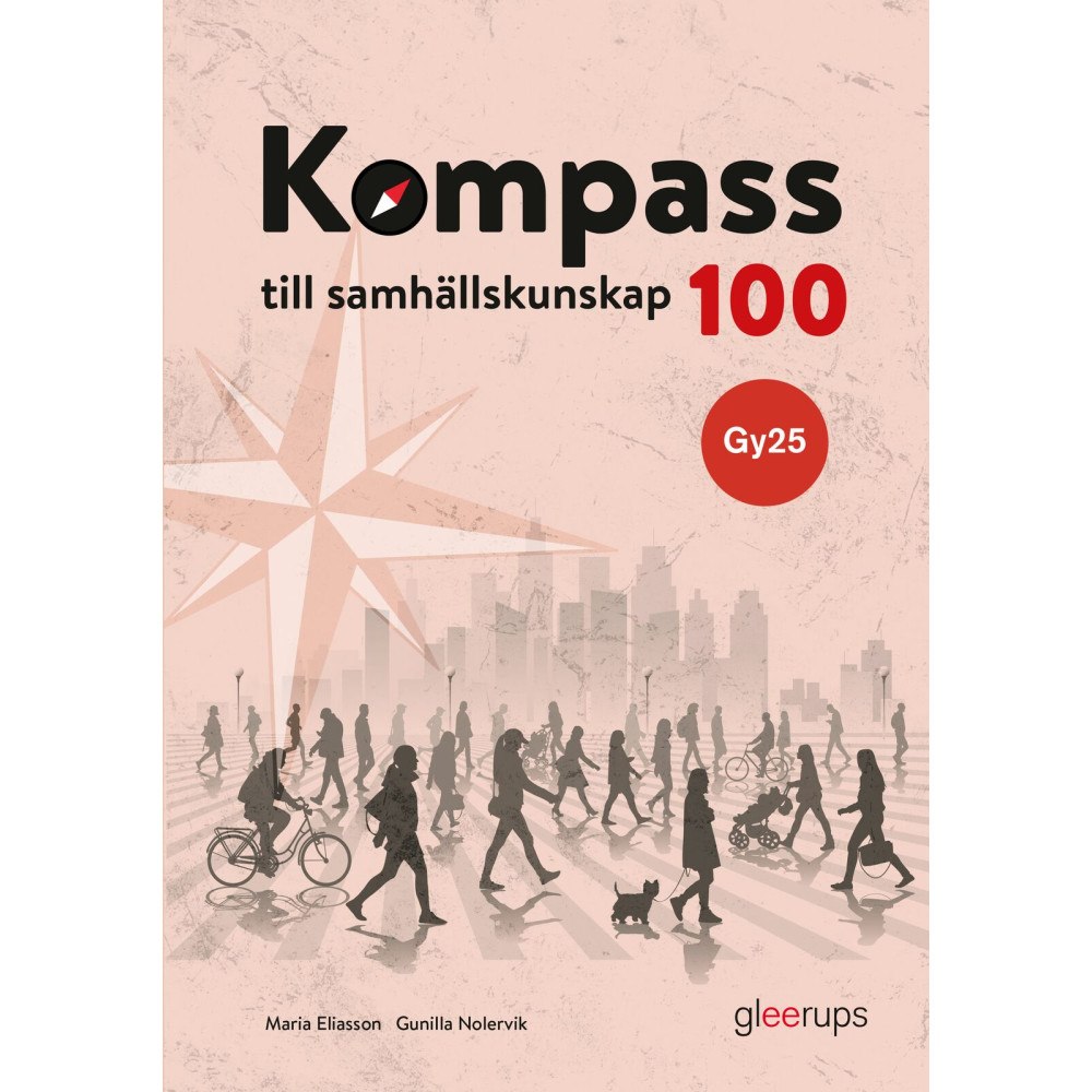 Maria Eliasson Kompass till samhällskunskap 100, bok, Gy25 (häftad)
