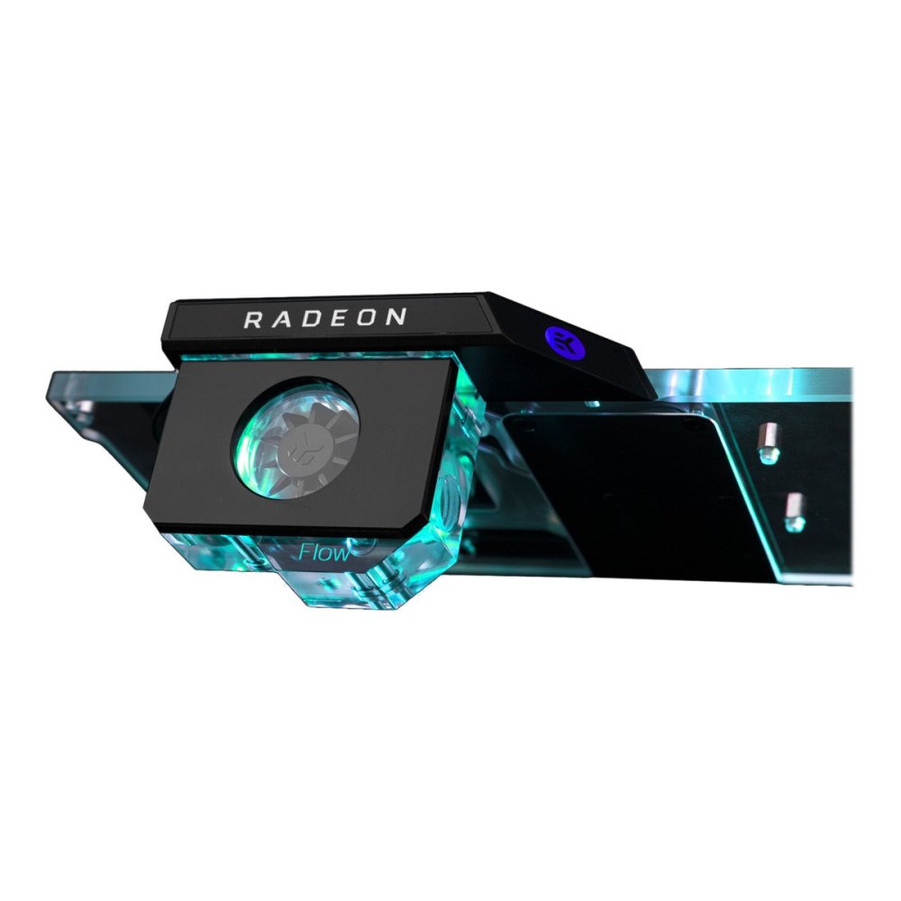 EK Water Blocks EkWaterBlocks EK-Quantum Scalar Flow Indicator Top-To-Bottom D-RGB - flödesmätare till vätskebaserat kylsystem