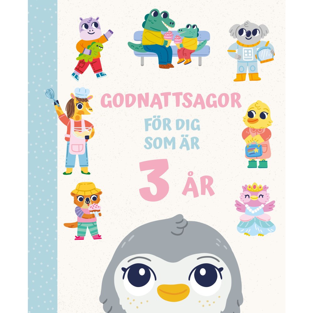 Tukan Förlag Godnattsagor för dig som är 3 år (inbunden)