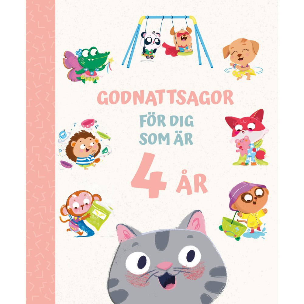 Tukan Förlag Godnattsagor för dig som är 4 år (inbunden)