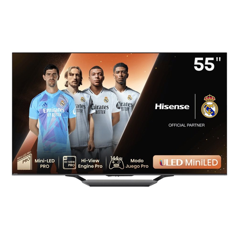 HiSense Hisense 55U7NQ U7NQ Series - 55" LED-bakgrundsbelyst LCD-TV - ULED Mini LED - 4K