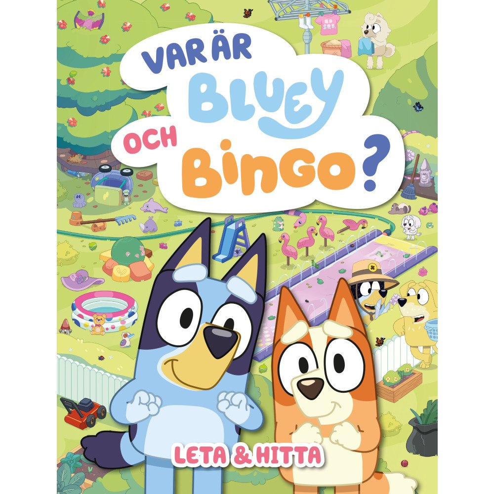 Tukan Förlag Var är Bluey och Bingo? (inbunden)