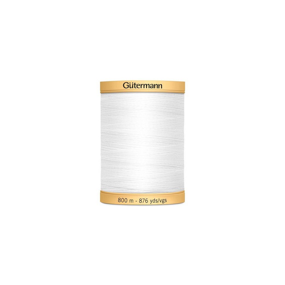 Gütermann Sytråd Gütermann bomull 800m vit