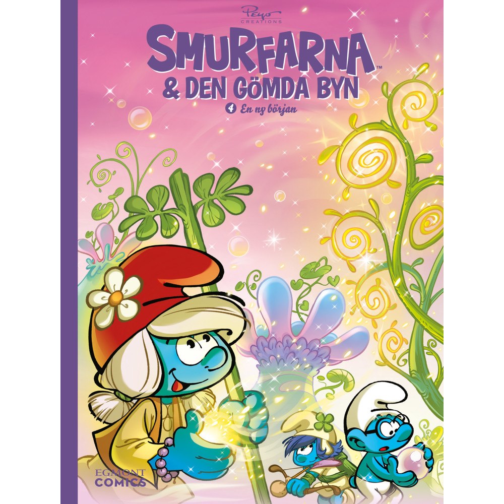 Egmont Story House Smurfarna och den gömda byn : En ny början (bok, kartonnage)