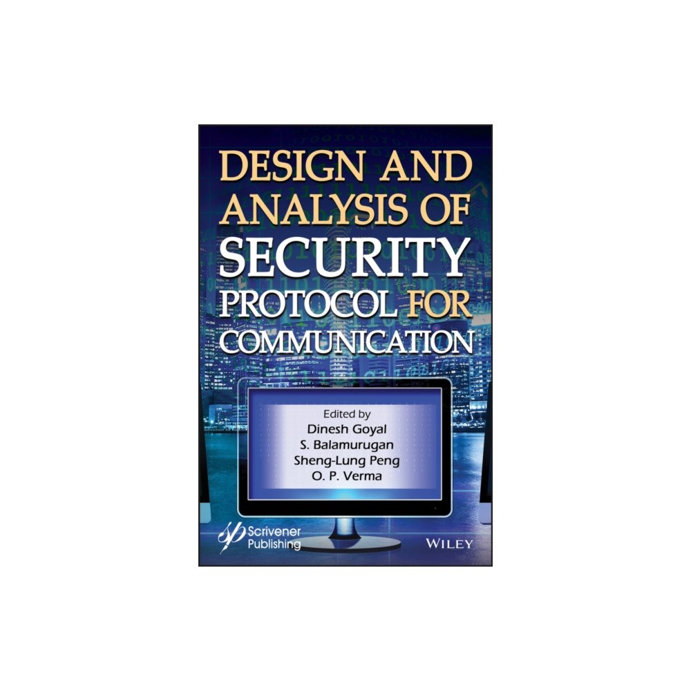 John Wiley & Sons Inc Design and Analysis of Security Protocol for Communication (inbunden, eng)