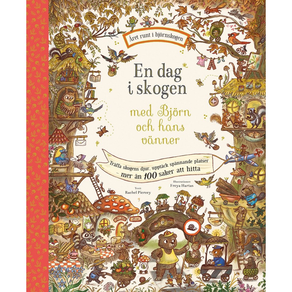 Rachel Piercey En dag i skogen med Björn och hans vänner (inbunden)