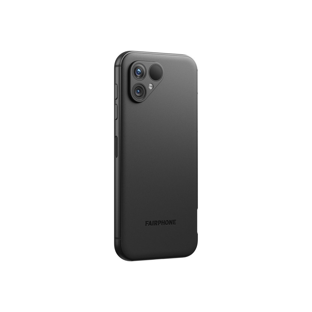 Fairphone Fairphone 5 - mattsvart - 5G pekskärmsmobil - 128 GB - GSM