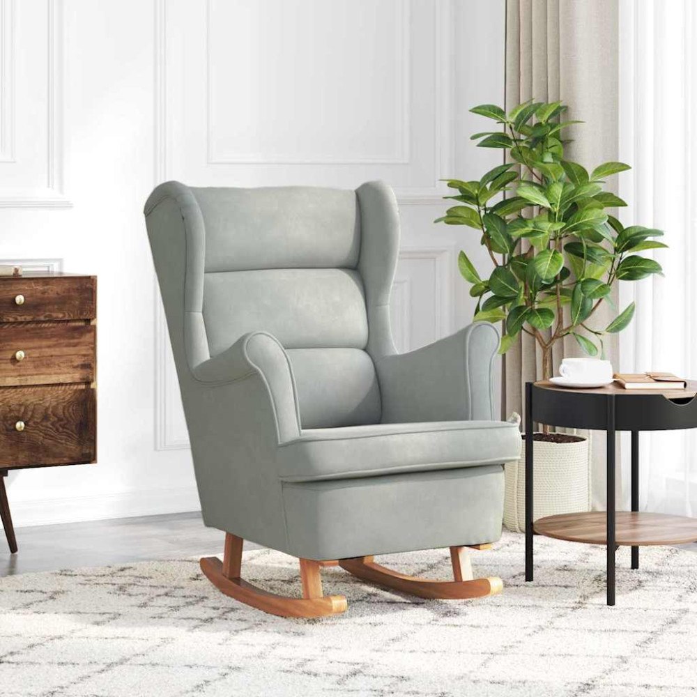 vidaXL Gungstol 71 x 92 x 100 cm 100% polyester, Plywood