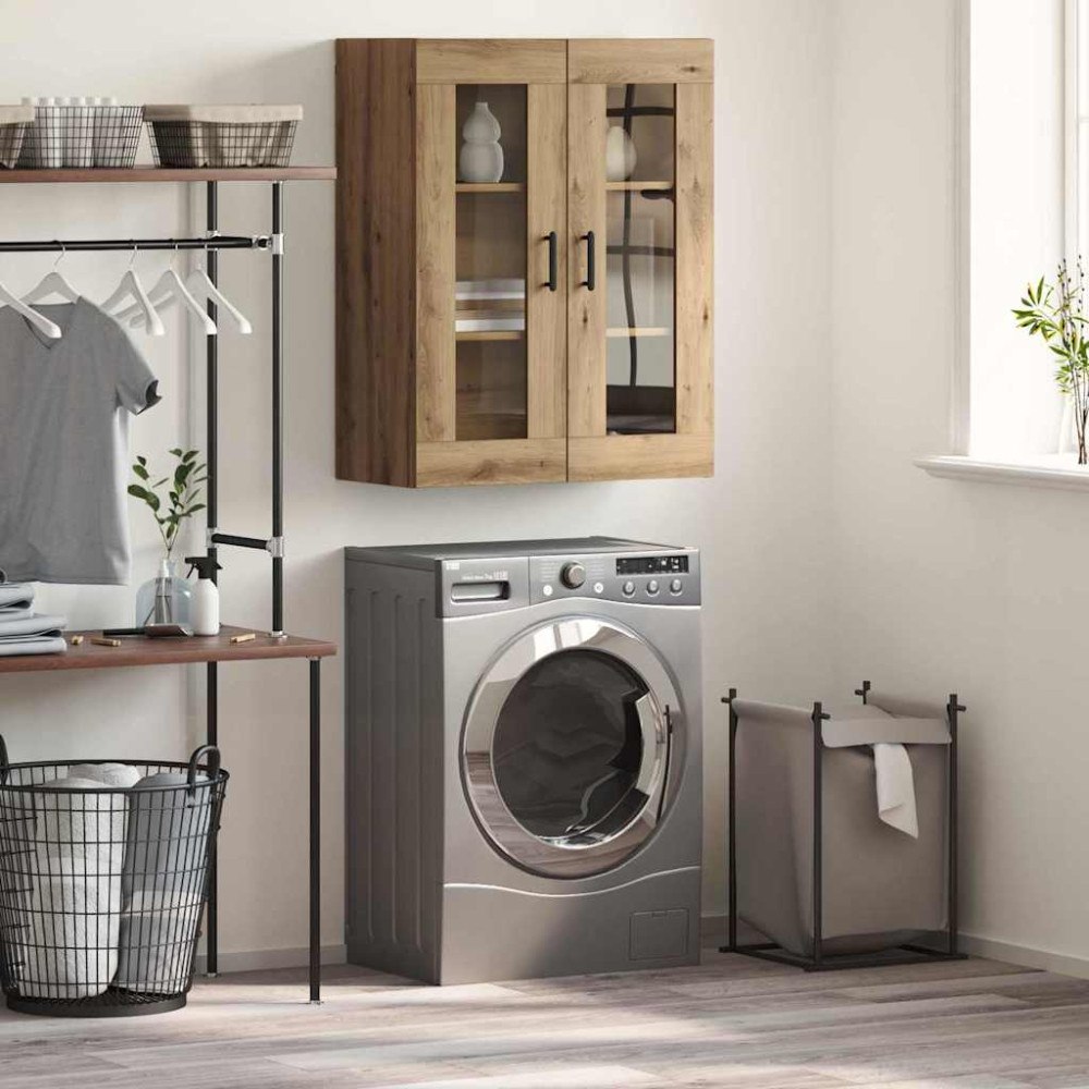 vidaXL Sideboard Brun 69.5 x 34 x 90 cm Konstruerat trä