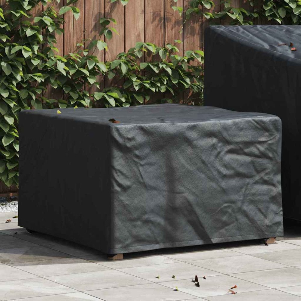 vidaXL Utomhusmöbelöverdrag Svart 82 x 82 x 50 cm 600D tyg