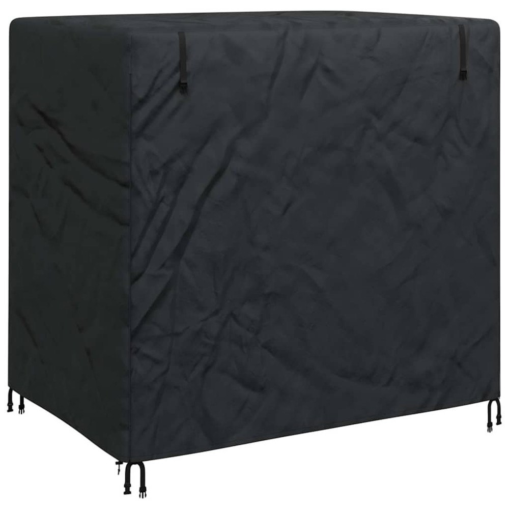 vidaXL Utomhusmöbelöverdrag Svart 175 x 125 x 160 cm 600D tyg