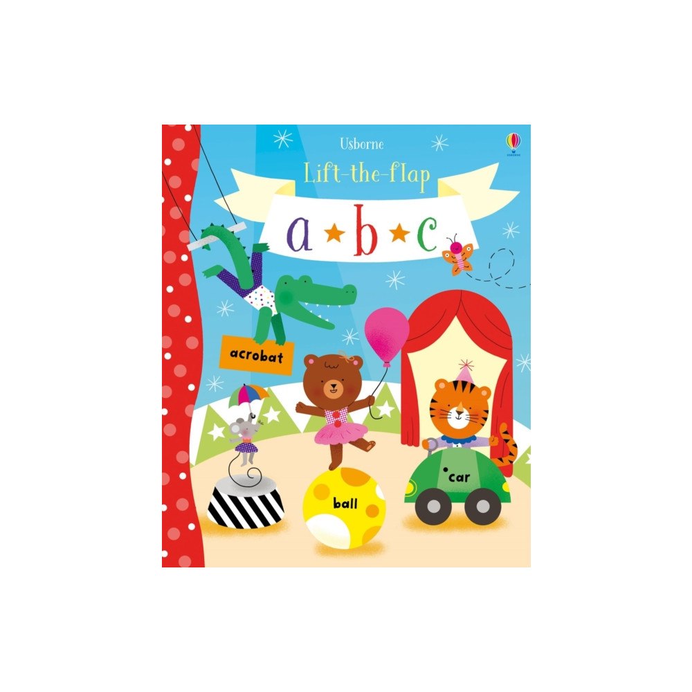 Usborne Publishing Ltd Lift-the-Flap abc (bok, board book, eng)