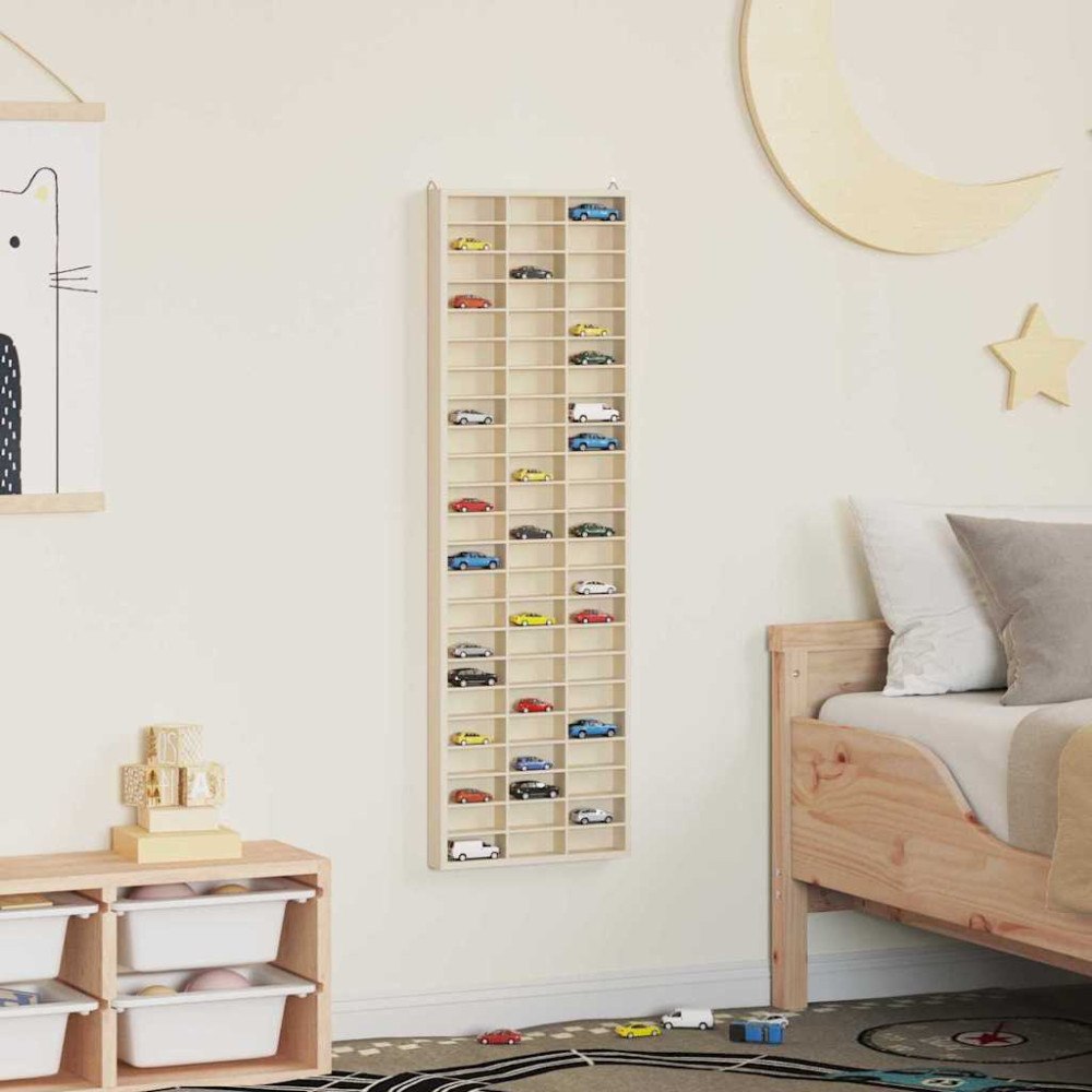 vidaXL Displayfack med lagring Brun 30 x 4.5 x 96 cm Konstruerat trä