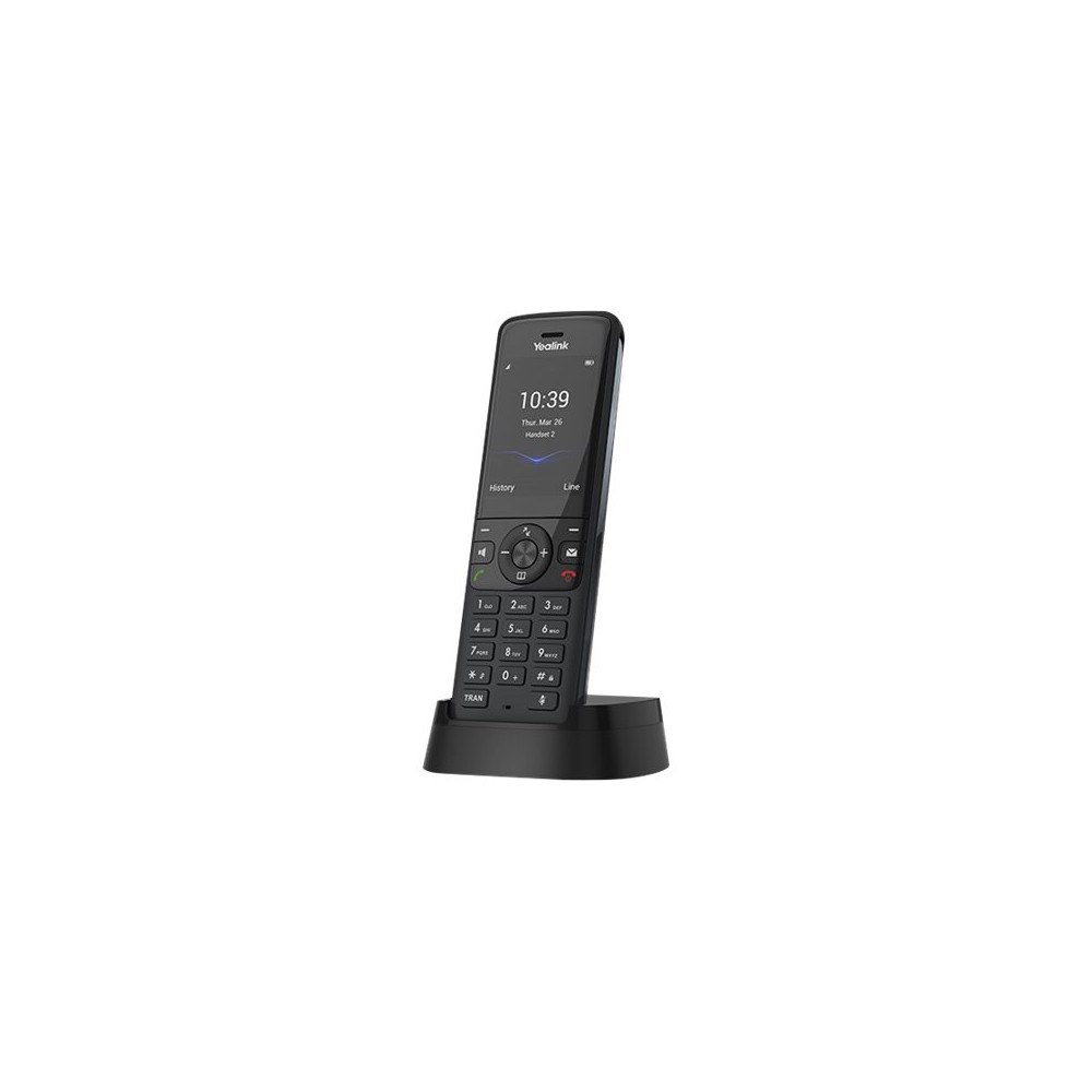 Yealink Network Technology Yealink W78H - trådlös förlängningshandenhet - med Bluetooth interface med nummerpresentation - 3-riktad samtalsförmåg