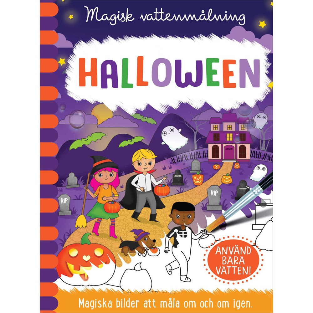 Barthelson Förlag Magisk vattenmålning Halloween