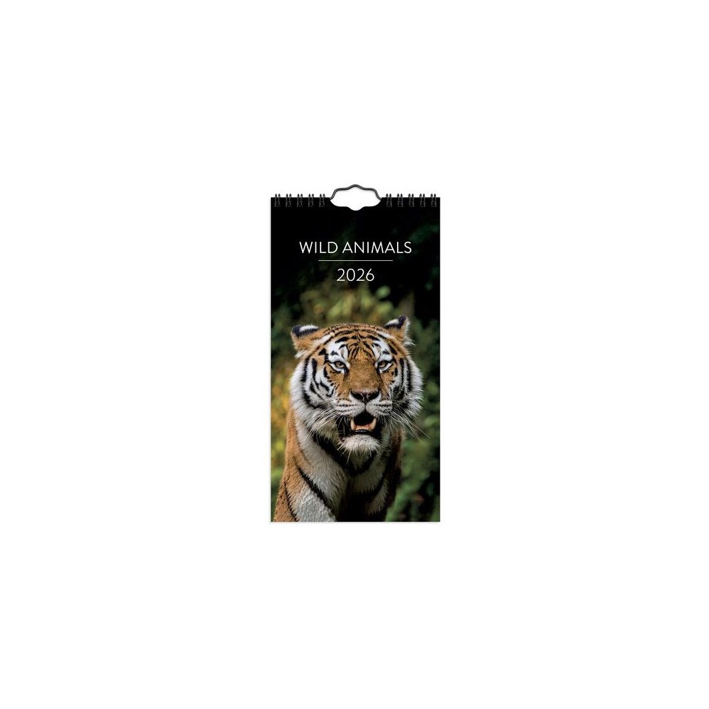 Burde Väggkalender Wild animals 2026