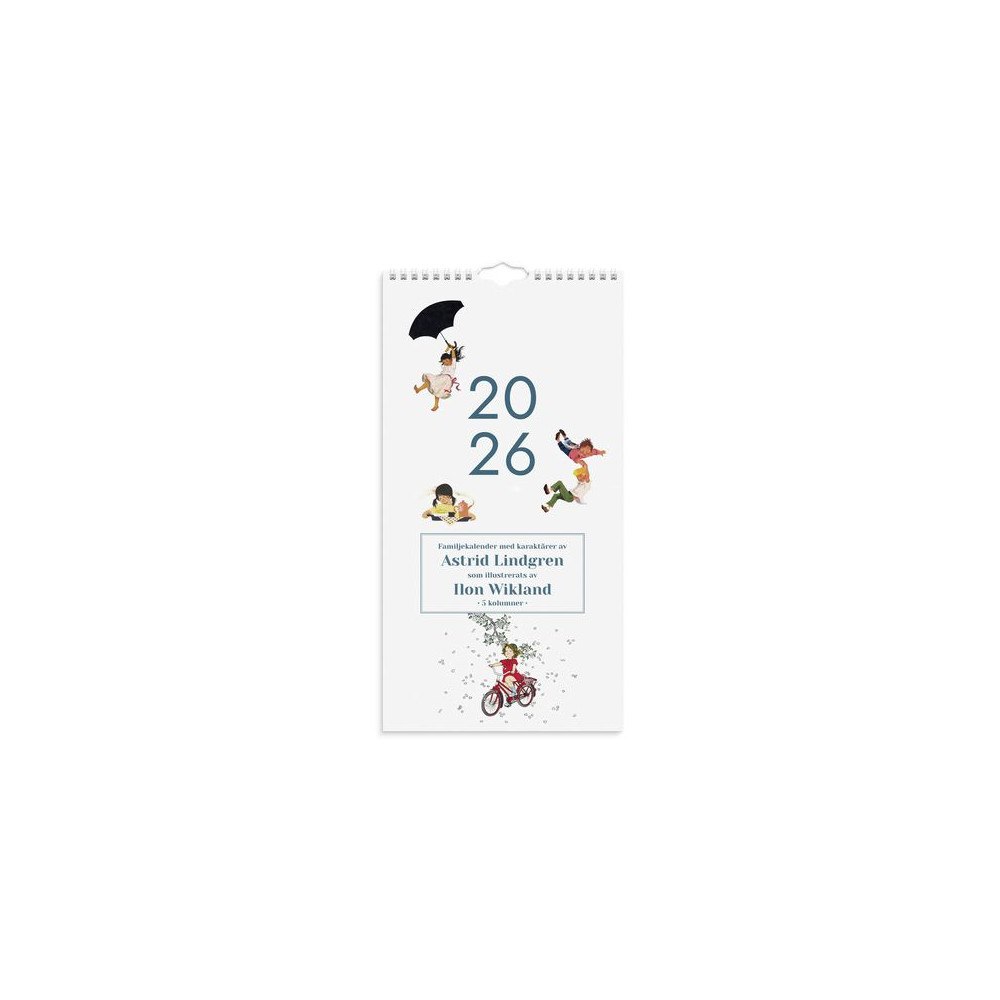 Burde Familjekalender Ilon Wikland 2026