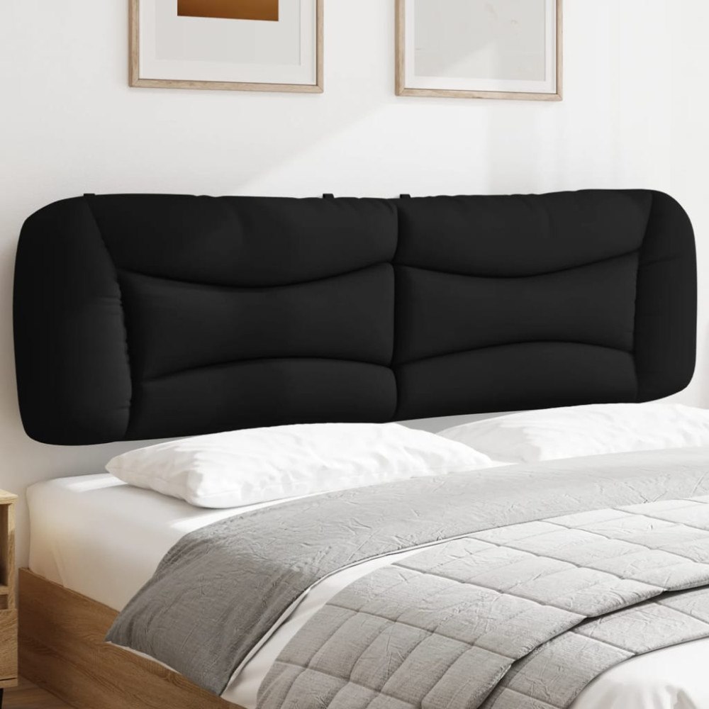 vidaXL Dyna till huvudgavel svart 193 cm konstläder