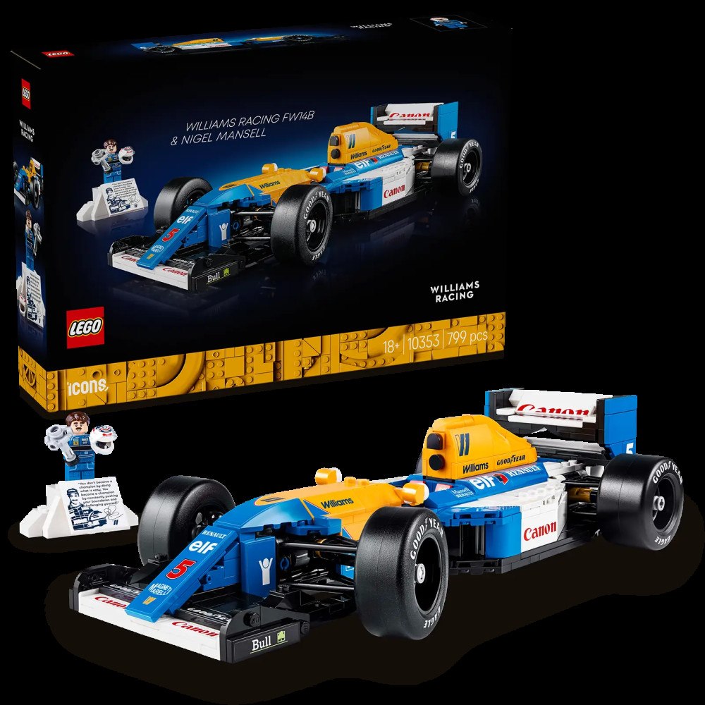 LEGO® LEGO® Icons 10353 Williams Racing FW14B & Nigel Mansell