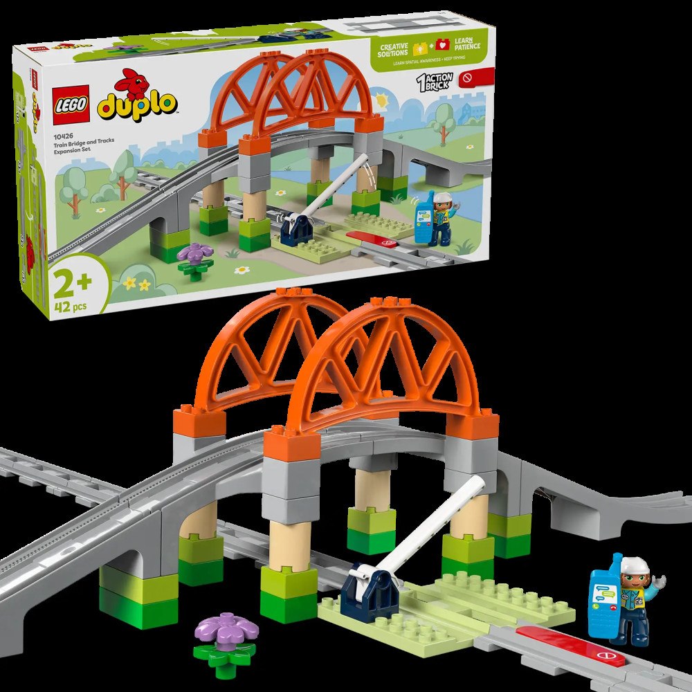 LEGO® LEGO® DUPLO® 10426 Train Bridge And Tracks Expansion Set