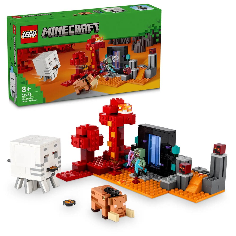 LEGO® LEGO® Minecraft®  21255 The Nether Portal Ambush