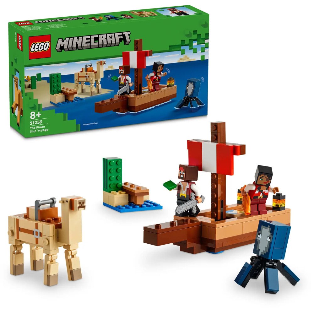 LEGO® LEGO® Minecraft®  21259 The Pirate Ship Voyage