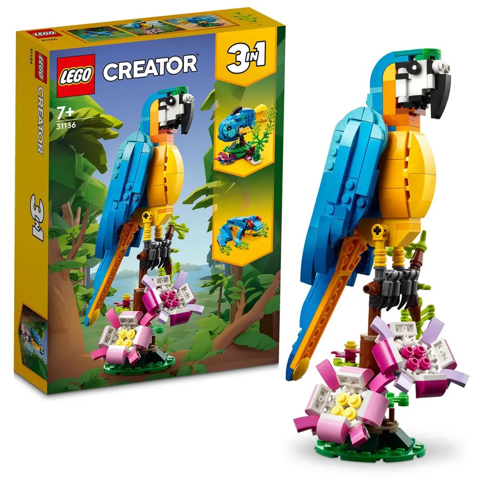 LEGO® LEGO® Creator 3 v 1 31136 Exotic Parrot