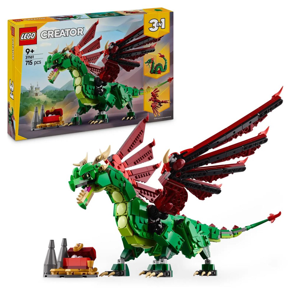 LEGO® LEGO® Creator 3 v 1 31161 Medieval Dragon