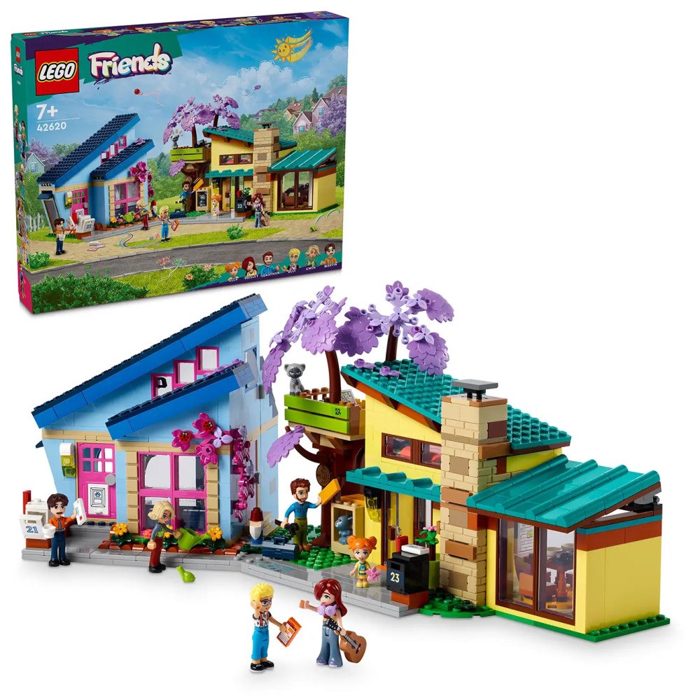 LEGO® LEGO® Friends 42620 Olly And Paisley's Family Houses