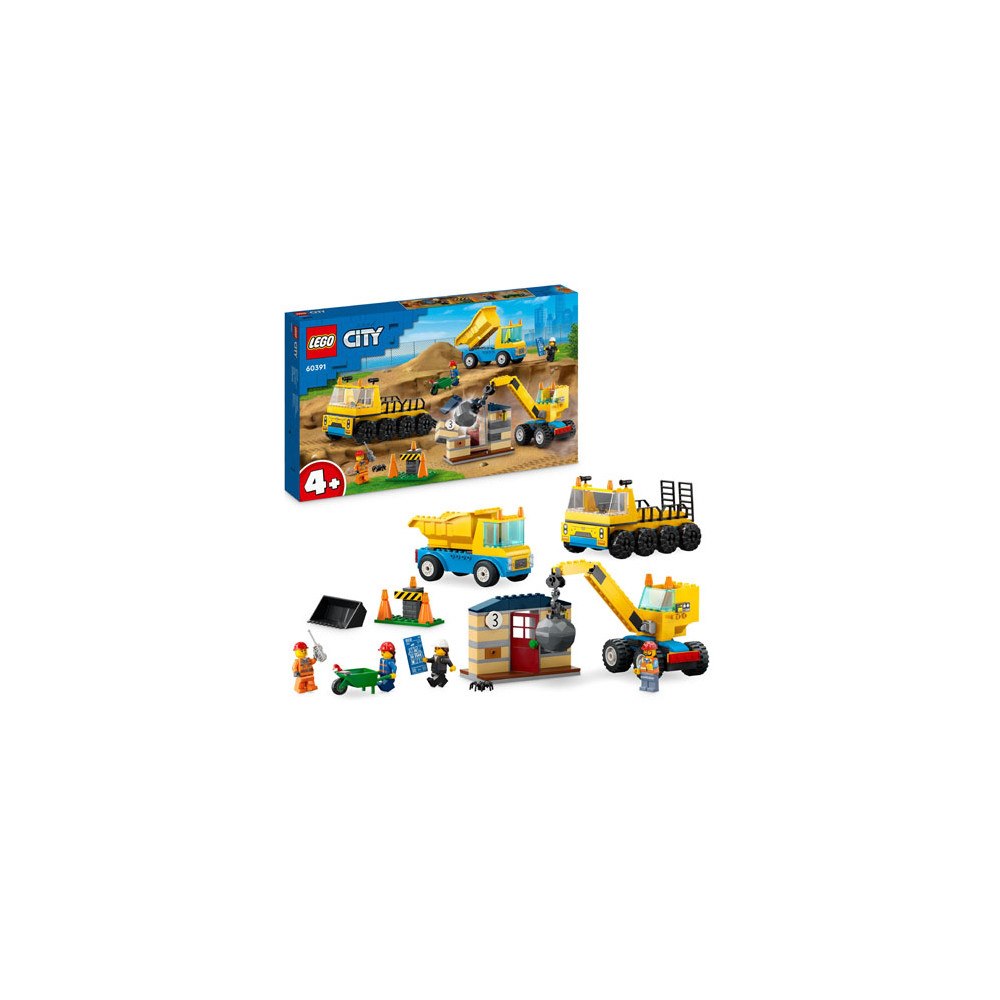 LEGO® LEGO® City 60391 Construction Trucks And Wrecking Ball CR