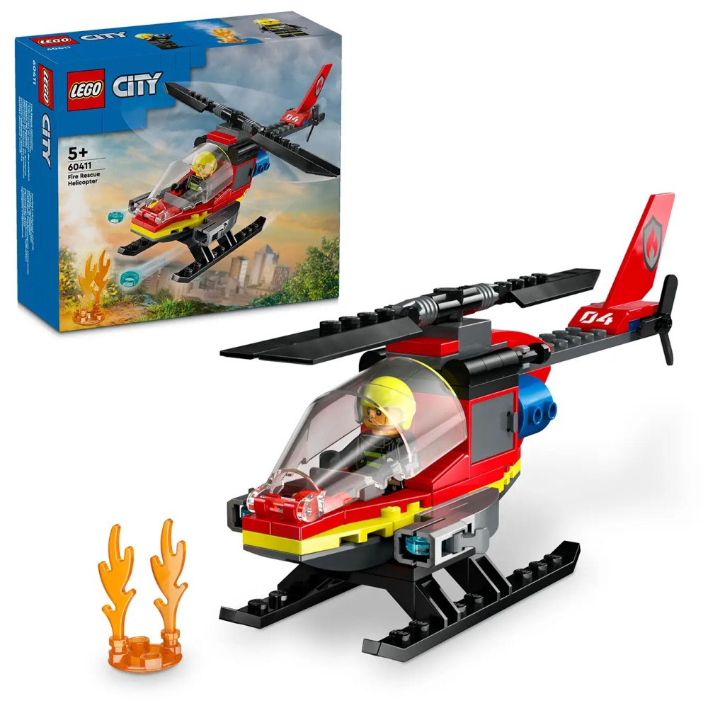 LEGO® LEGO® City 60411 Fire Rescue Helicopter