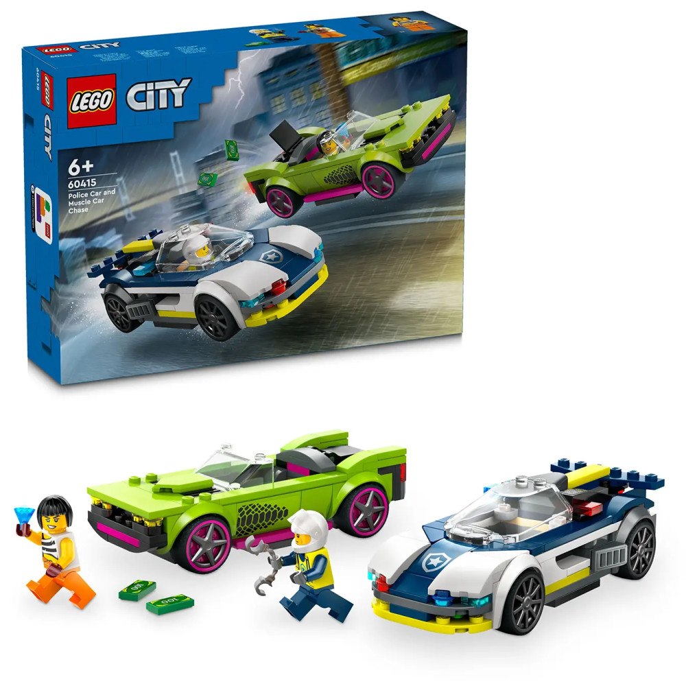 LEGO® LEGO® City 60415 Police Car And Muscle Car Chase