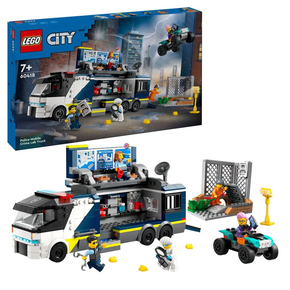 LEGO® LEGO® City 60418 Police Mobile Crime Lab Truck