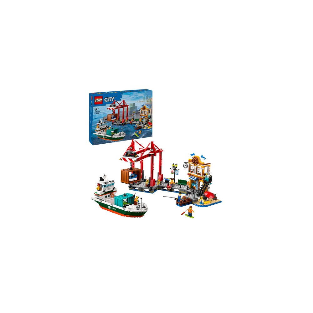 LEGO® LEGO® City 60422 Seaside Harbor With Cargo Ship