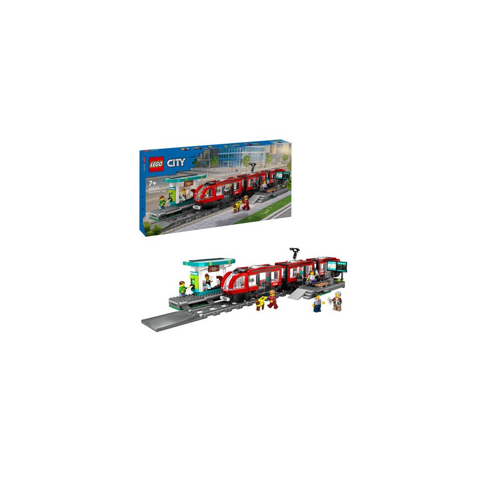 LEGO® LEGO® City 60423 Downtown Streetcar And Station