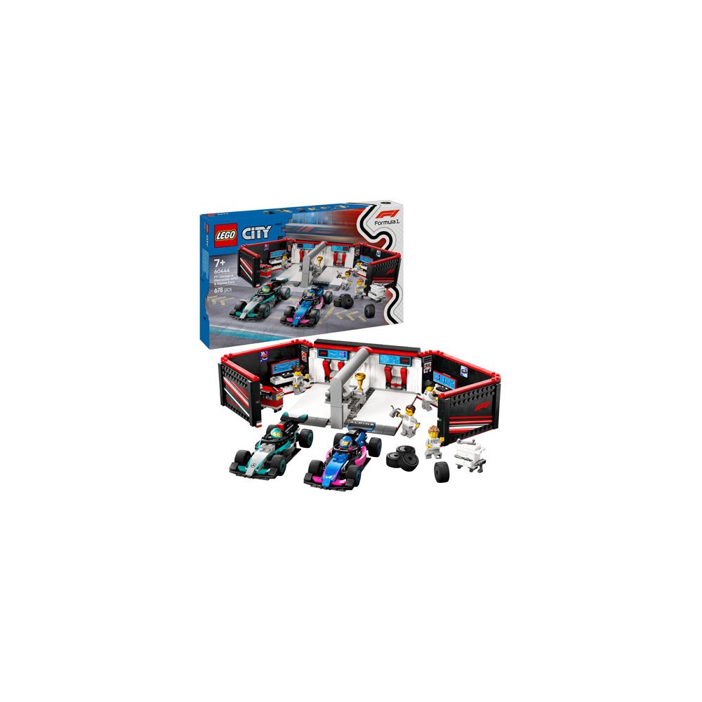 LEGO® LEGO® City 60444 F1® Garage & Mercedes-AMG & Alpine Cars