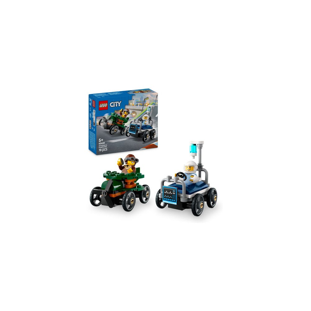 LEGO® LEGO® City 60459 Airplane vs. Hospital Bed Race Car Pack