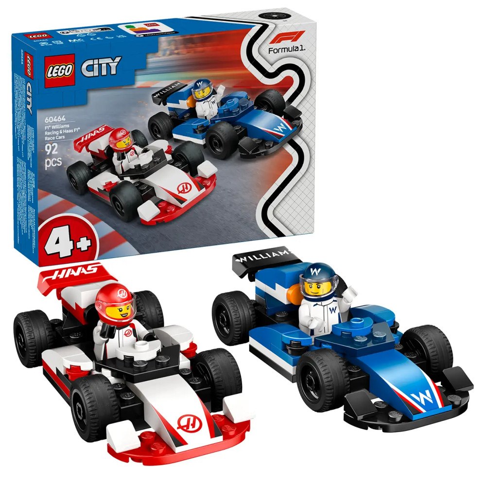 LEGO® LEGO® City 60464 F1® Williams Racing & Haas F1® Race Cars