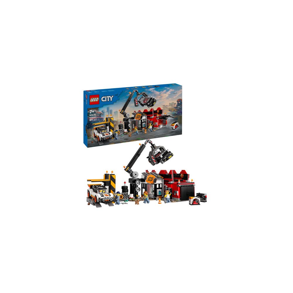 LEGO® LEGO® City 60472 Scrapyard With Cars