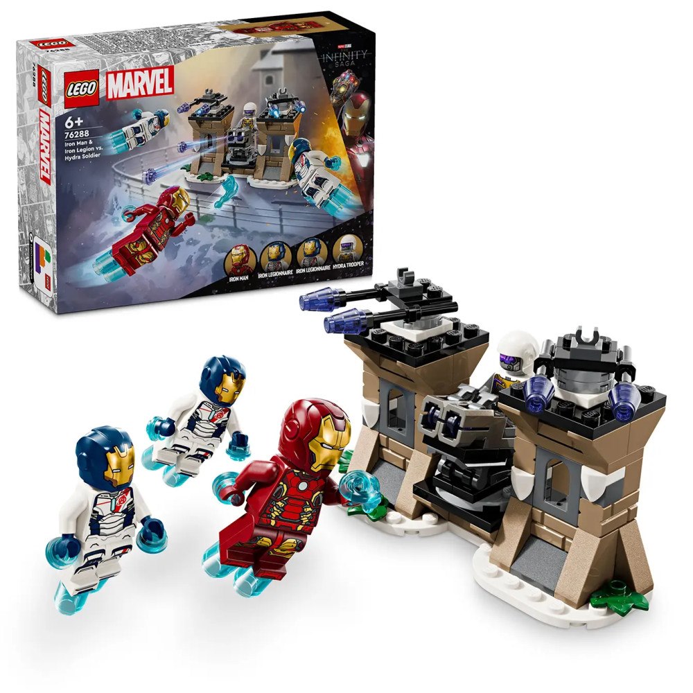 LEGO® LEGO® Marvel 76288 Iron Man & Iron Legion vs. Hydra Soldier