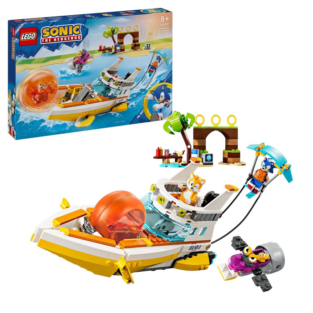 LEGO® LEGO® Sonic the Hedgehog™ 76997 Tails' Adventure Boat