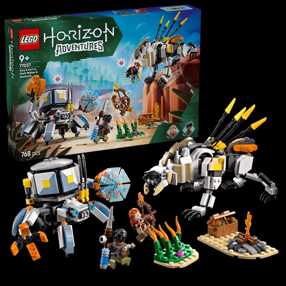 LEGO® LEGO® Horizon Adventures™ 77037 Aloy & Varl vs. Shell-Walker & Sawtooth