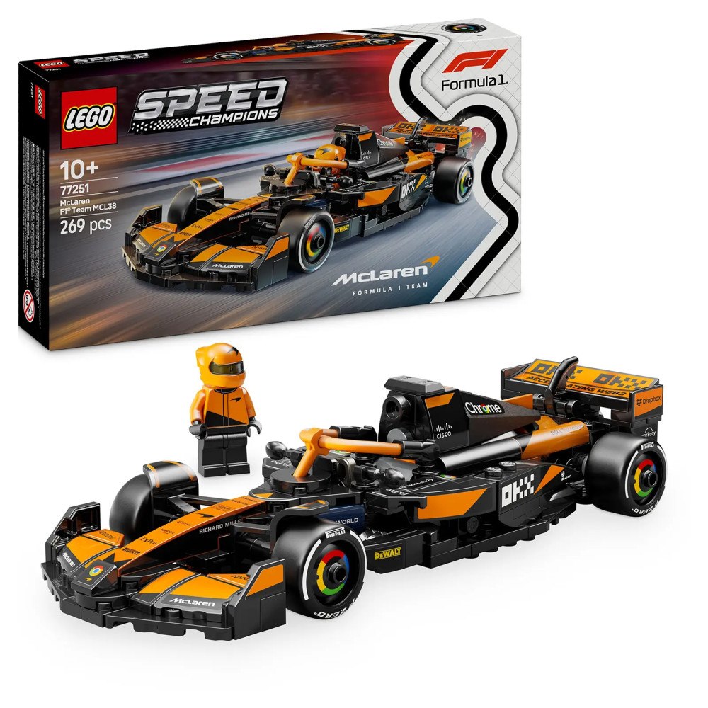 LEGO® LEGO® Speed Champions 77251 McLaren F1® Team McL38 Race Car