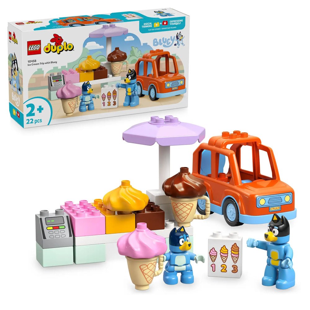LEGO® LEGO® DUPLO® 10458 Bluey a výlet na zmrzlinu
