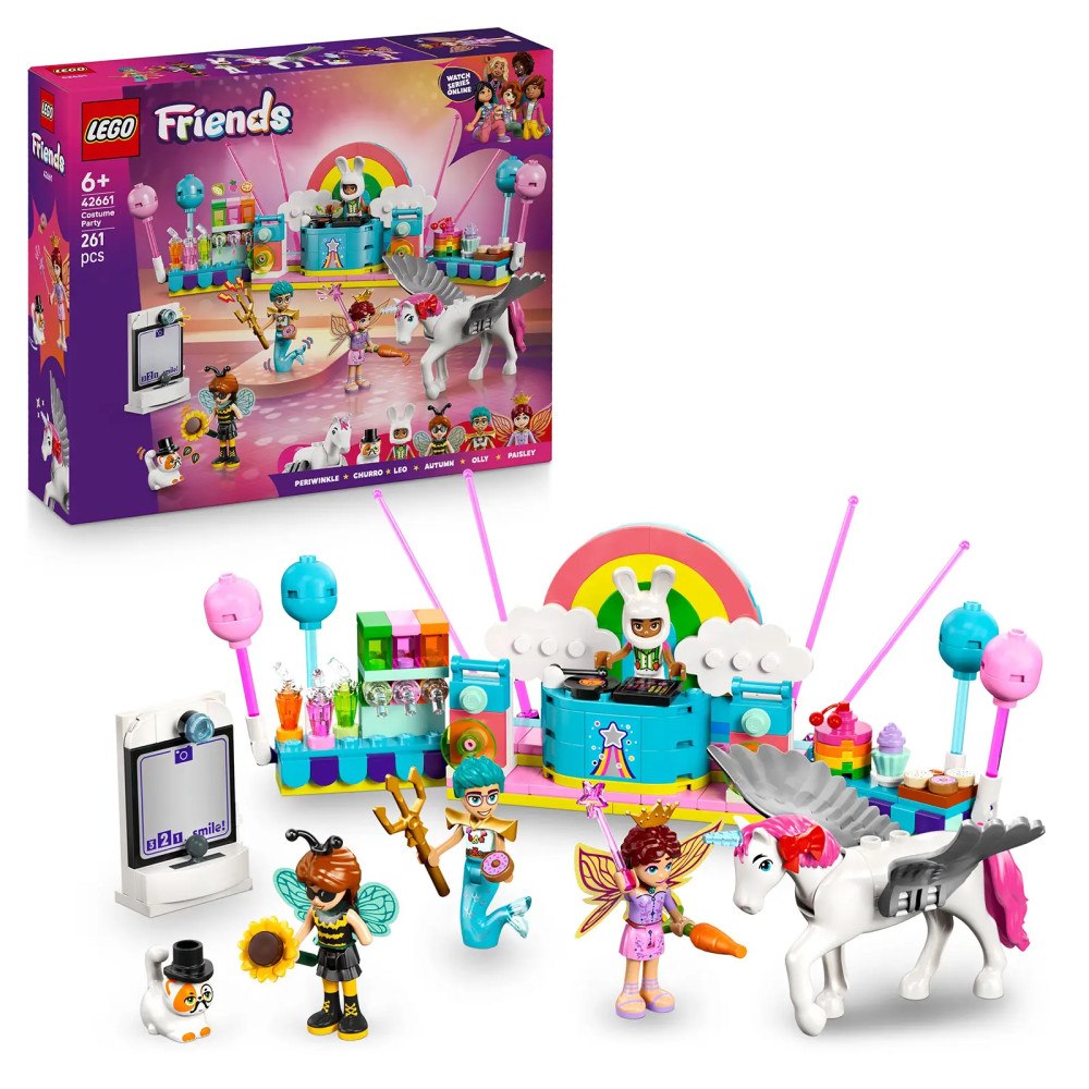 LEGO® LEGO® Friends 42661 Kostýmová párty s jednorožcem a vílou