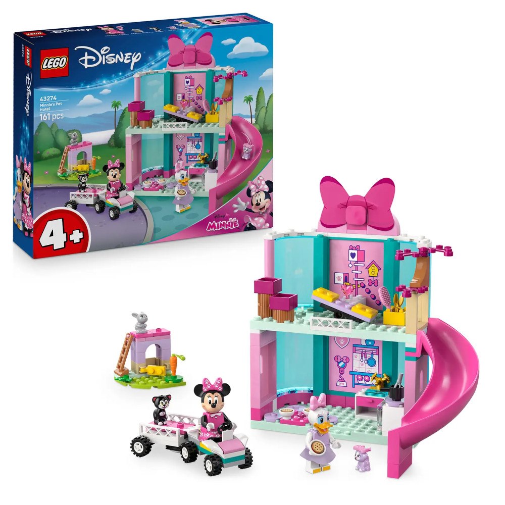 LEGO® LEGO® │ Disney 43274 Minnie a hotel pro domácí mazlíčky