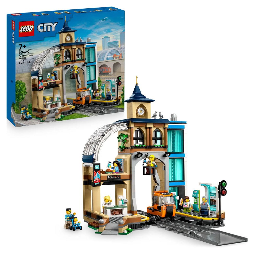 LEGO® LEGO® City 60469 Hlavní vlakové nádraží